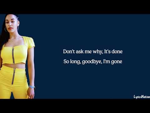 Jorja Smith - Something In The Way (lyrics)