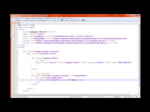 Bootstrap per Principianti 7 Ottimizzare il menu per mobile