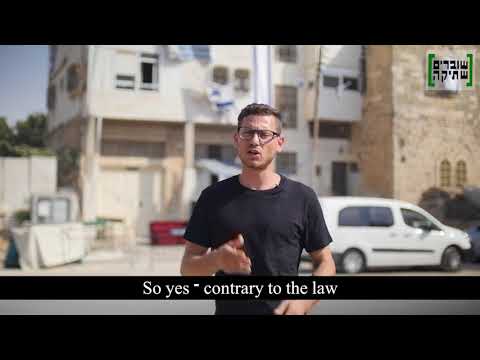 Welcome to the settlement in Hebron