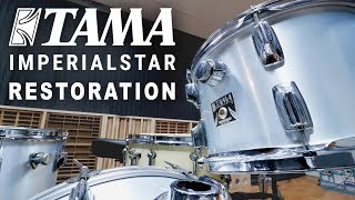 Video thumbnail for Restoring a Vintage Tama Imperialstar by rdavidr