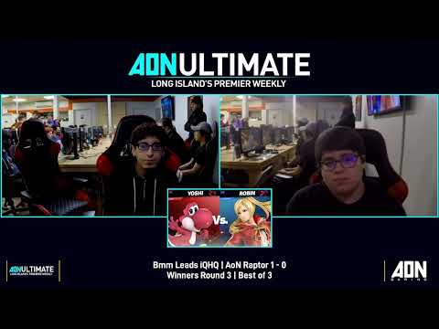 Bmm (Robin) vs Raptor (yoshi) | AON Ultimate #144 Winners Round 3