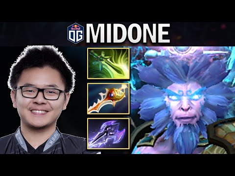 OG.MIDONE MONKEY KING WITH 30 KILLS - DOTA 2 7.28 GAMEPLAY