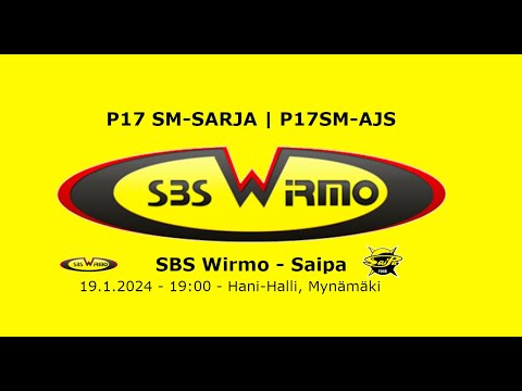 P17 SM-Sarja: SBS Wirmo - Saipa