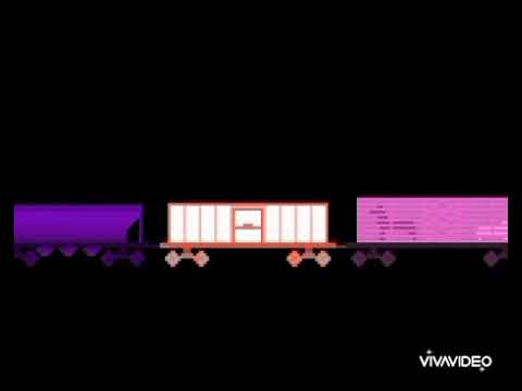 Multicolour Freight Trains - The Kids' Picture Show