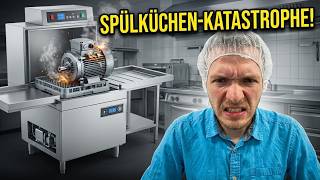 SPÜLKÜCHEN-KATASTROPHE im Krankenhaus! Wenn die 25-Jahre-alte Maschine streikt