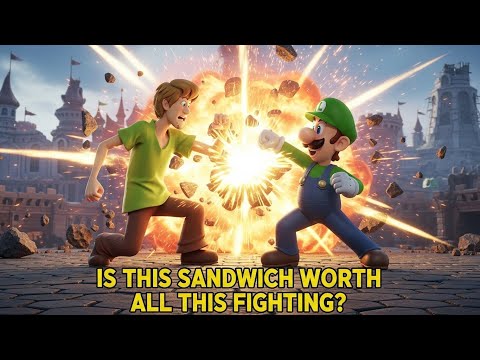 " Shaggy vs. LUIGI: The Most Insane Fight the Multiverse Has Ever Seen!"