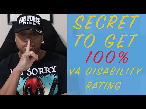 Secret Key To Get 100% VA Disability Rating