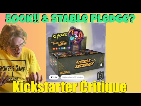KeyForge: Winds Of Exchange - Kickstarter Critique Review