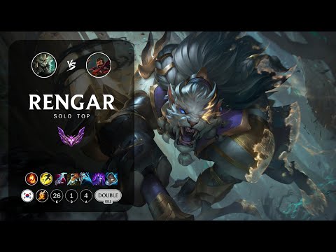 Rengar Top vs Graves - KR Master Patch 13.22
