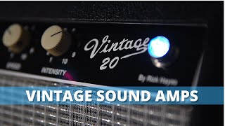 Video thumbnail for Vintage 20 Amp by Vintage Sound by Austin Guitar House