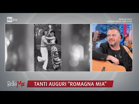 Mirko Casadei canta e si commuove con "Romagna Capitale" - Mi manda Raitre 19/02/2024