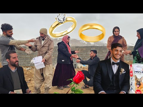 🎁 Surprise abroad + positive test! Arash and Setareh from a package to a positive wedding test sheet