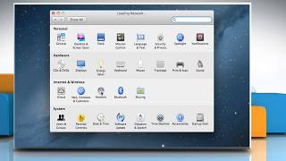How to Setup a Internet Network Connection in Mac® OS X™