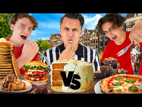 WER SCHAFFT MEHR KALORIEN IN 24 STUNDEN I Mein Bruder vs. Mein Cutter CHEATDAY BATTLE