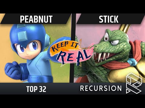 Keep It Real #1- Peabnut (Megaman) Vs. STiCK (King K. Rool) - Top 32