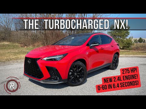 The 2022 Lexus NX 350 F-Sport Is A Solidly Mid-Pack Turbocharged Luxury SUV