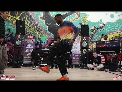 Phi Vs Jeffro -B-Boy Top 16 - Midwest Open 2023 - Breaking For Gold USA - BNC