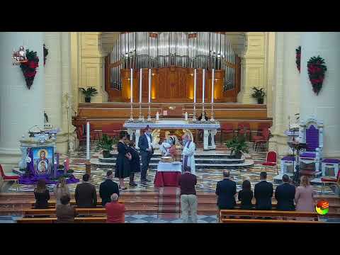 Radju Prekursur Xewkija Live Stream - Baptism of Zarah De Jonge - 06-12-2020 (12.00pm)