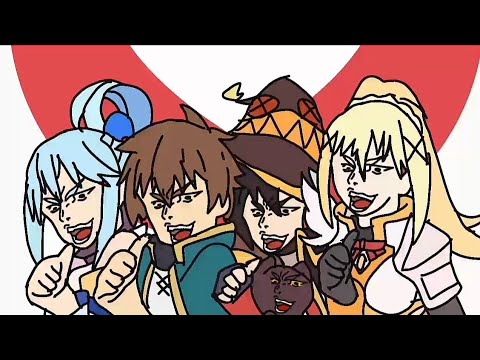KONOSUBA SEASON 2 OPENING | PAINT VERSION