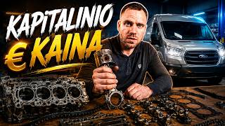 KIEK KAINUOJA KAPITALINIS VARIKLIO REMONTAS?