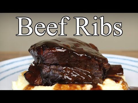 Slow cooked Braised Beef Short Ribs recipe