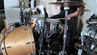 Video thumbnail for quick snare drum demo | 1980's Tama Swingstar 14"x5" seamless steel shell snare drum by Grund Unter Recording