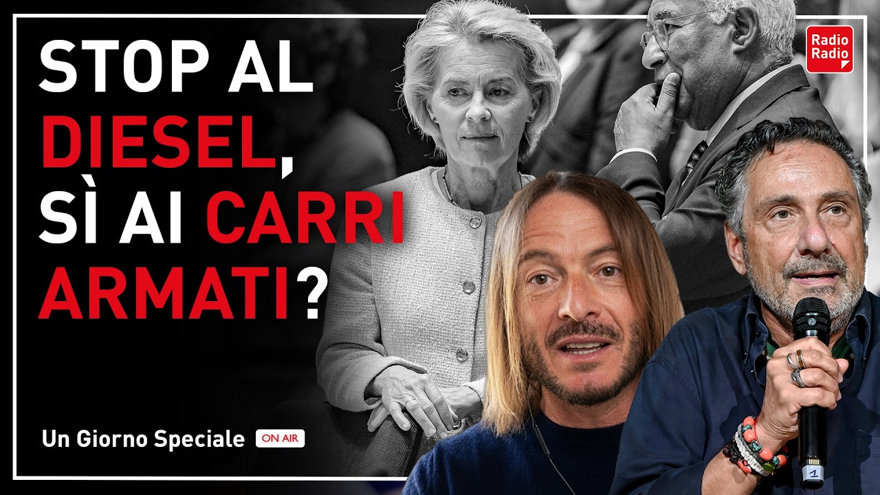 GIORGIO BIANCHI vs MARIO TOZZI: "BRUXELLES TI VIETA IL DIESEL MA FINANZIA I CARRI ARMATI, PERCHÉ?"