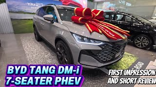 BYD Tang DM-i, 7-seater PHEV - First Glance and Short Review