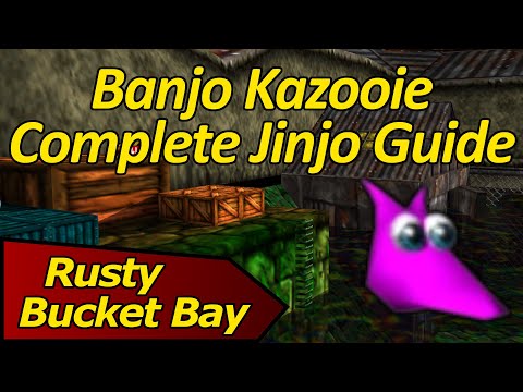 How to Collect all Jinjos in Rusty Bucket Bay - Banjo Kazooie Complete Jinjo Guide