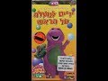 Hachaverim Shel Barney Hands Up On Your Head Hebrew VHS