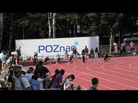 100m M bieg 3 - Poznań 20250831