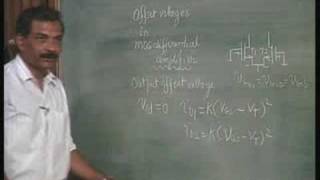 Lecture - 34 MOSFET Differential Amplifiers