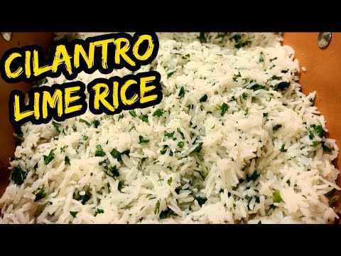 CHIPOTLE STYLE RICE (CILANTRO LIME RICE) RECIPE