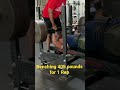 405 pounds for 1 rep