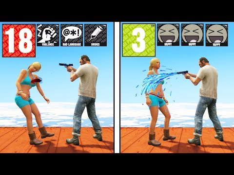 GIOCHIAMO ALLA VERSIONE PER BAMBINI DI GTA5!