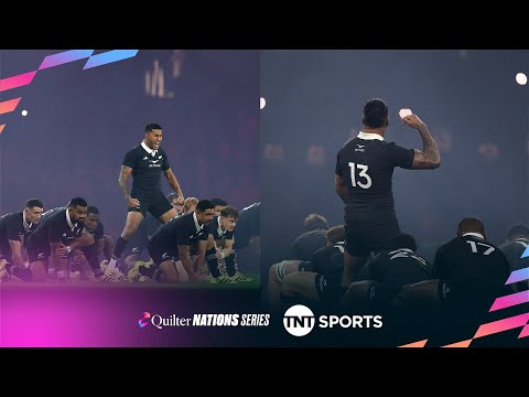 GOOSEBUMPS! 😯 The All Blacks perform the Haka in front of Wales