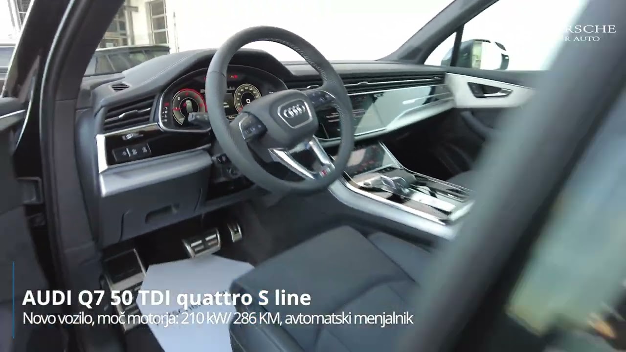 Audi Q7 50 TDI quattro S line - SLOVENSKO VOZILO