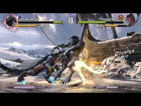 Killer Instinct - Windows 10 - 1080p 60FPS Riptor Vs Sabrewulf