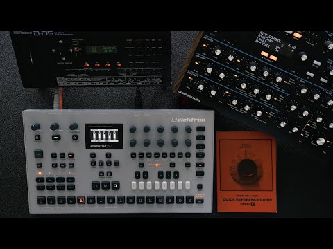 Elektron Analog Four MKII - How to Send the Sequencer's MIDI Out