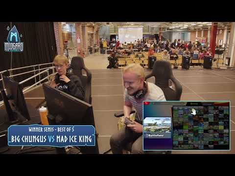 Midgard 2022 - Big chungus (Steve) Vs. Mad ice king (Robin) - Winners Semi