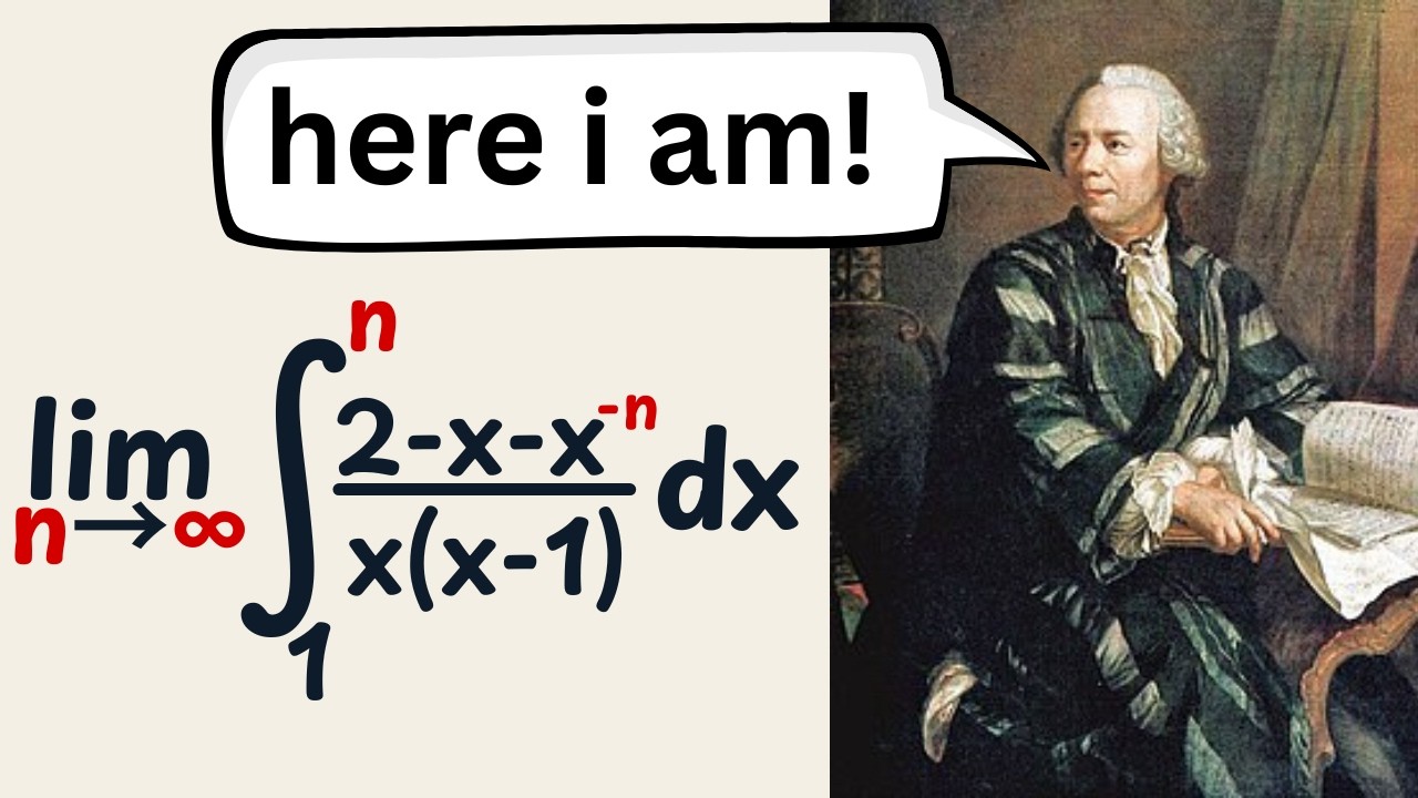 Euler is hiding in this integral