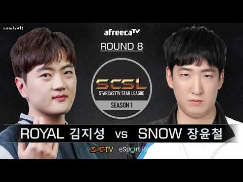SCSL 2023 Quarterfinal 3 Set 1 Snow vs Royal PvT @ Polypoid | Starcraft Commentary