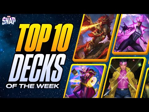 TOP 10 BEST DECKS IN MARVEL SNAP | Weekly Marvel Snap Meta Report #169