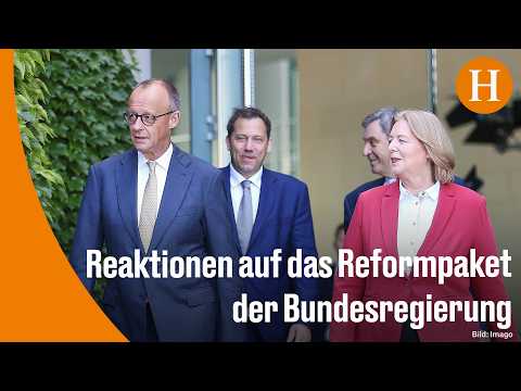 Video Thumbnail: „Mutig“ bis „dreist“: Reformpläne der Koalition stoßen auf geteiltes Echo
