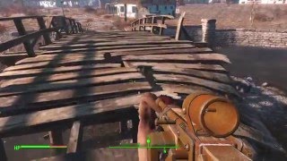 Fallout 4 - Poohsticks with Raiders - PS4
