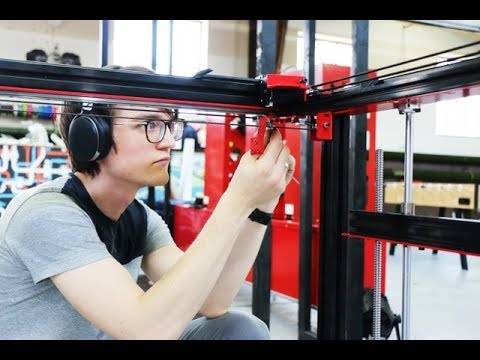 Modix 120X 3d printer review and assembly video logo