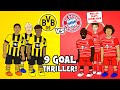 Dortmund vs Bayern - 9 GOAL THRILLER! Muller at centre-back?! (Goals Highlights)