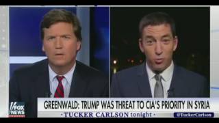 Tucker Carlson and Glenn Greenwald Discuss Deep State War Vs Trump