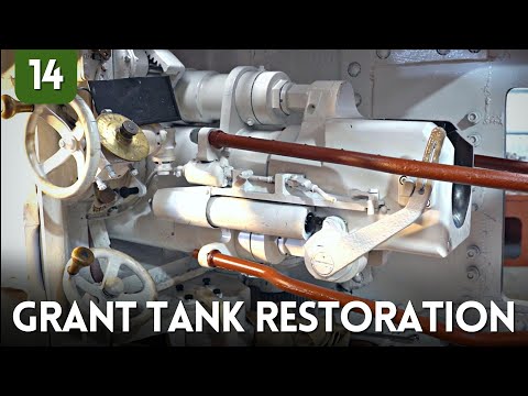 WORKSHOP WEDNESDAY: Fitting the restored 75mm to the WW2 Grant Tank