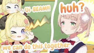 (9 y.o)TsunoGaki-Beam Catches (9 y.o)Ui Off Guard! 【Tsunomaki Watame & Shigure Ui】